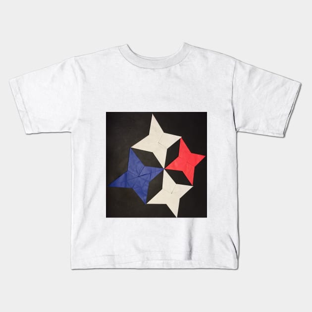 american stars Kids T-Shirt by robrush47